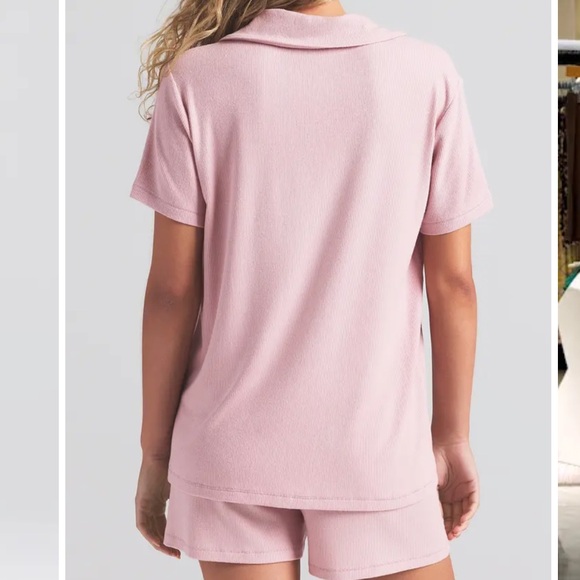 skims Soft Lounge Short Sleep Set - Picture 4 of 4